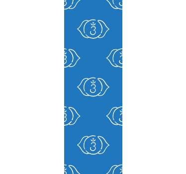 Symbol for det tredje øyet abstrakte tapet - Tenstickers