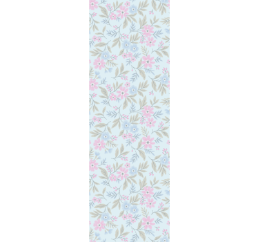 Shabby chic våren blomster tapet - Tenstickers