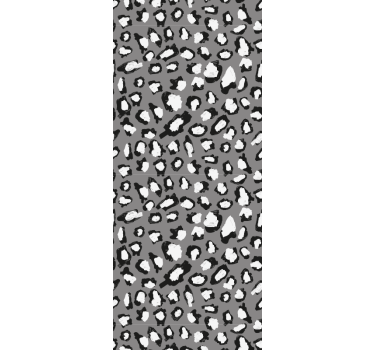 Teksturerte dyretrykk leopard tapet - Tenstickers