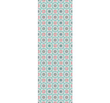 "bestemor chic" stil blomster tapet - Tenstickers