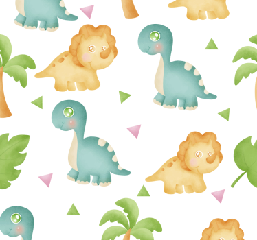 Dinosaur leketid dinosaur tapet - Tenstickers