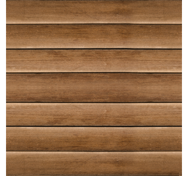 Horisontale treplanker tapet korridor - Tenstickers