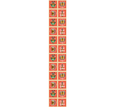 ølkrus collage tapet kjøkken - Tenstickers