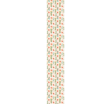 Akvarellblomster natur tapet - Tenstickers