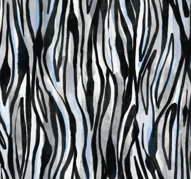 Sebra stripe lerret Sebra tapet - Tenstickers