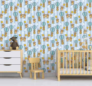 Tapet flygende dyr for barn - Tenstickers