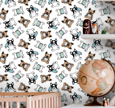 Hundeskatere hund tapet - Tenstickers
