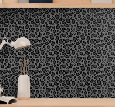 Kattemønster leopard tapet - Tenstickers