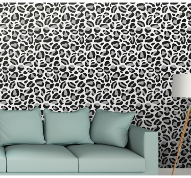 Leopard pels kult dyr tapet - Tenstickers