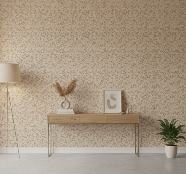 Subtile botaniske trekk tapet korridor - Tenstickers