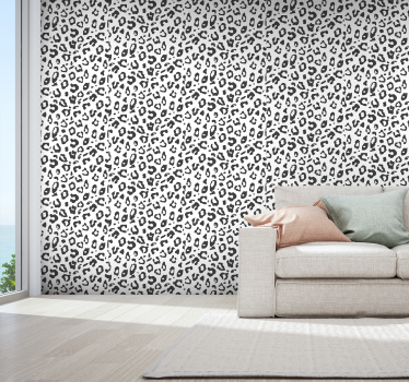 Svart leopard kult dyr tapet - Tenstickers