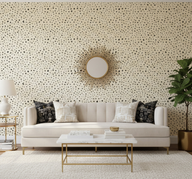Tapet dyr hollywood-regency dyremønster - Tenstickers