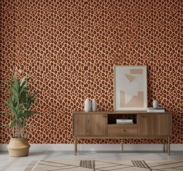 Tapet dyr leopardmønster miks - Tenstickers