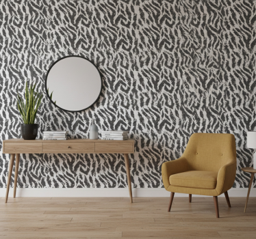 Tapet dyr zebra striper konsept - Tenstickers