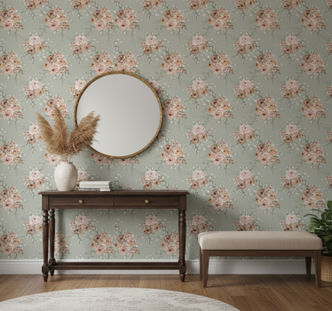 Tapet korridor vakkert beige arrangement - Tenstickers